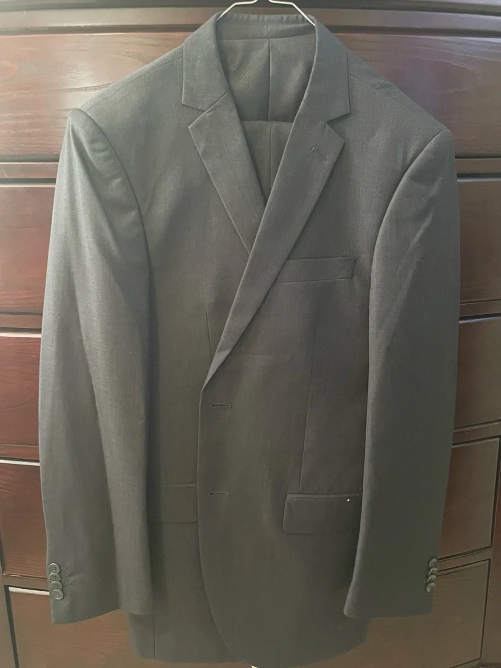 Bocaccio UOMO Men's Black Gray Suit